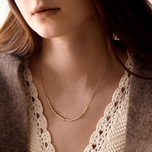 Custom Morse Code Necklace, Personalized Hidden Message Necklace, Morse Code Jewelry, Gift for Her3
