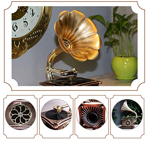 TITO Haut-parleur Bluetooth rétro – Platine vinyle – Platine vinyle – Haut-parleur sans fil – Lecteur CD – Entrée… - Les Beatles, Paul McCartney, John Lennon, RIngo Starr, George Harrison TITO Haut-parleur Bluetooth rétro - Platine vinyle - Platine vinyle - Haut-parleur sans fil - Lecteur CD - Entrée… – Image 4