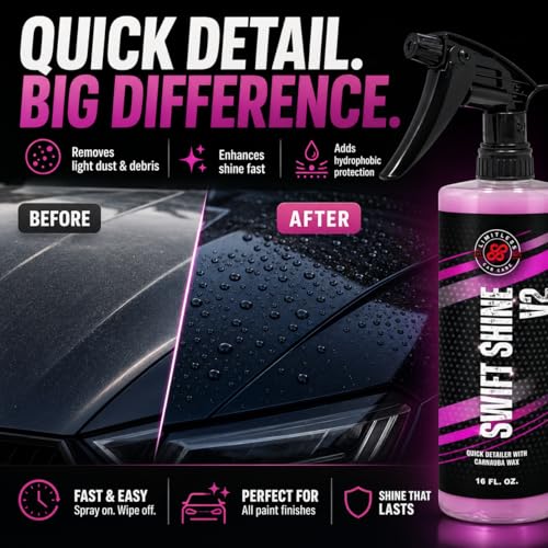 Limitless Car Care Swift Shine V2 Detallador Rápido 16oz miniatura 5
