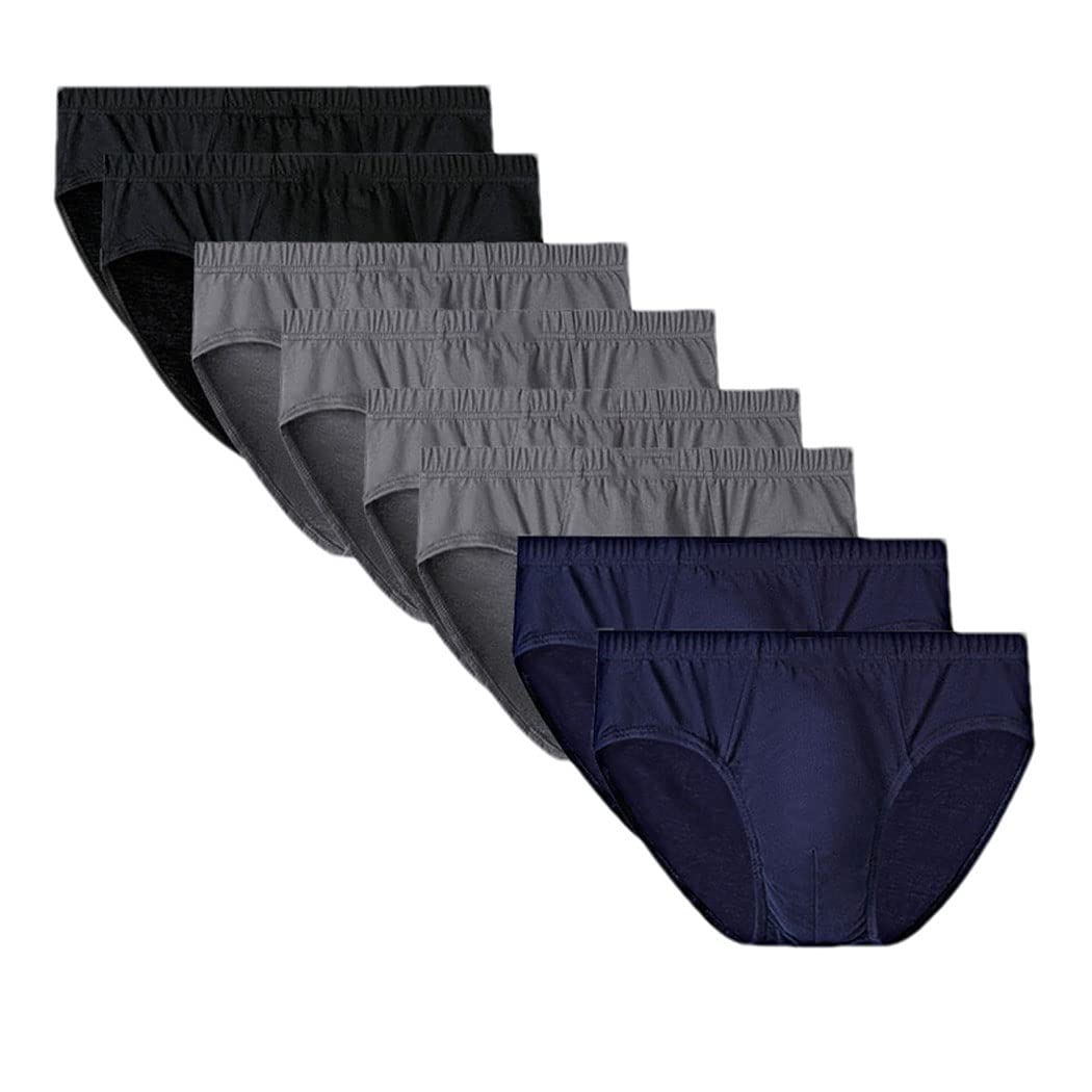 keusyoi 8 calzoncillos para hombre, ropa interior de algodón para hombre, ropa interior de bikini para hombre, ropa interior cómoda y sexy