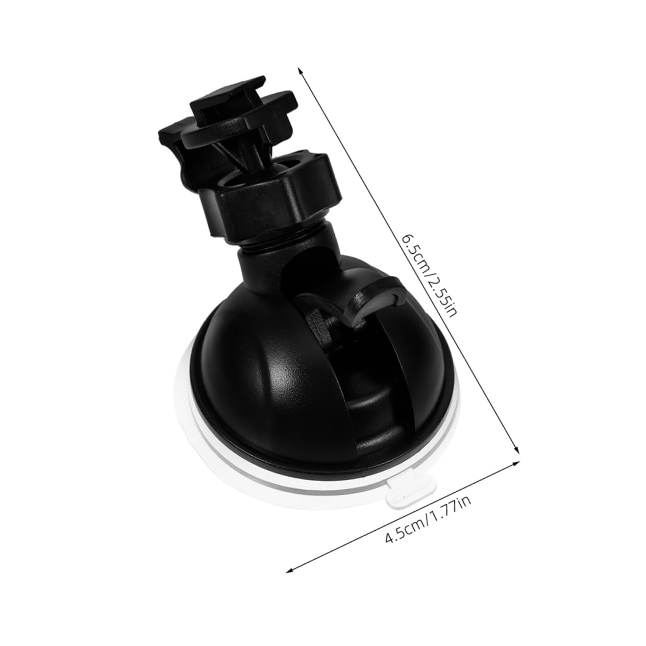 DIYEAH 2Pcs Dash Cam Mount Holder with Rotation Mini Suction Cup Design for Stable Support Compatible with Various Car Cameras Secure Windshield Dashboard Installation