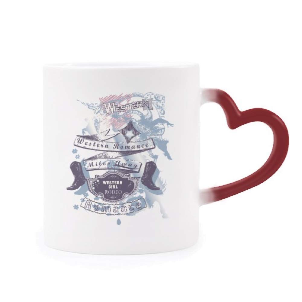 Taza de flor morphing con asa de corazón rojo el regalo romántico ideal