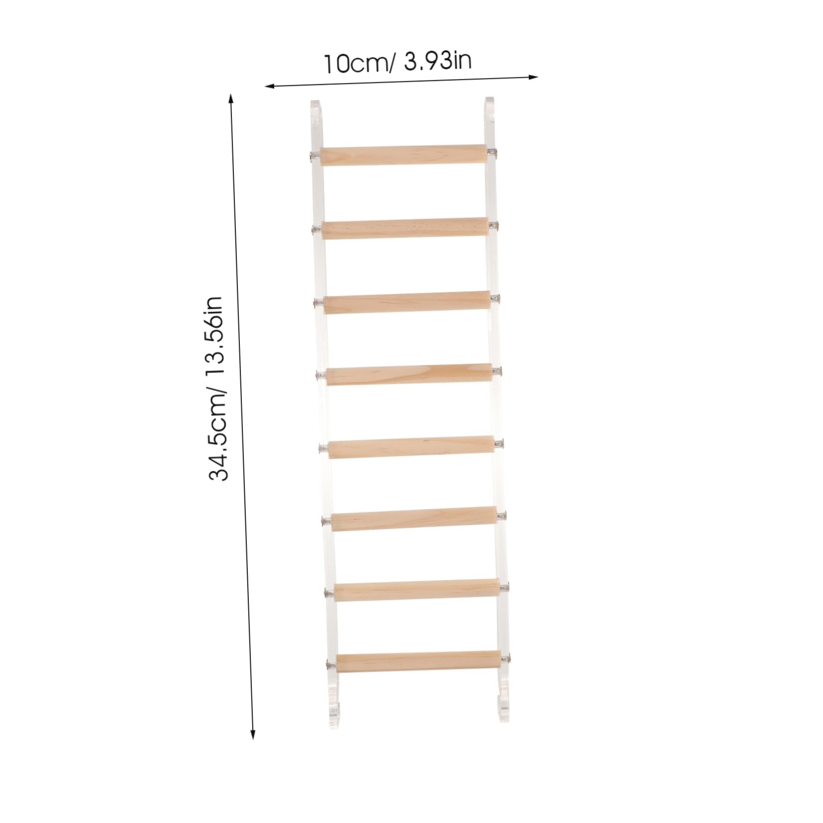 Scala Per Arrampicata Per Pappagalli Legno Gioco Interattivo Per Uccelli Domestici Accessorio Per Voliera Adatta Parrocchetti e Piccole Specie Di Uccelli