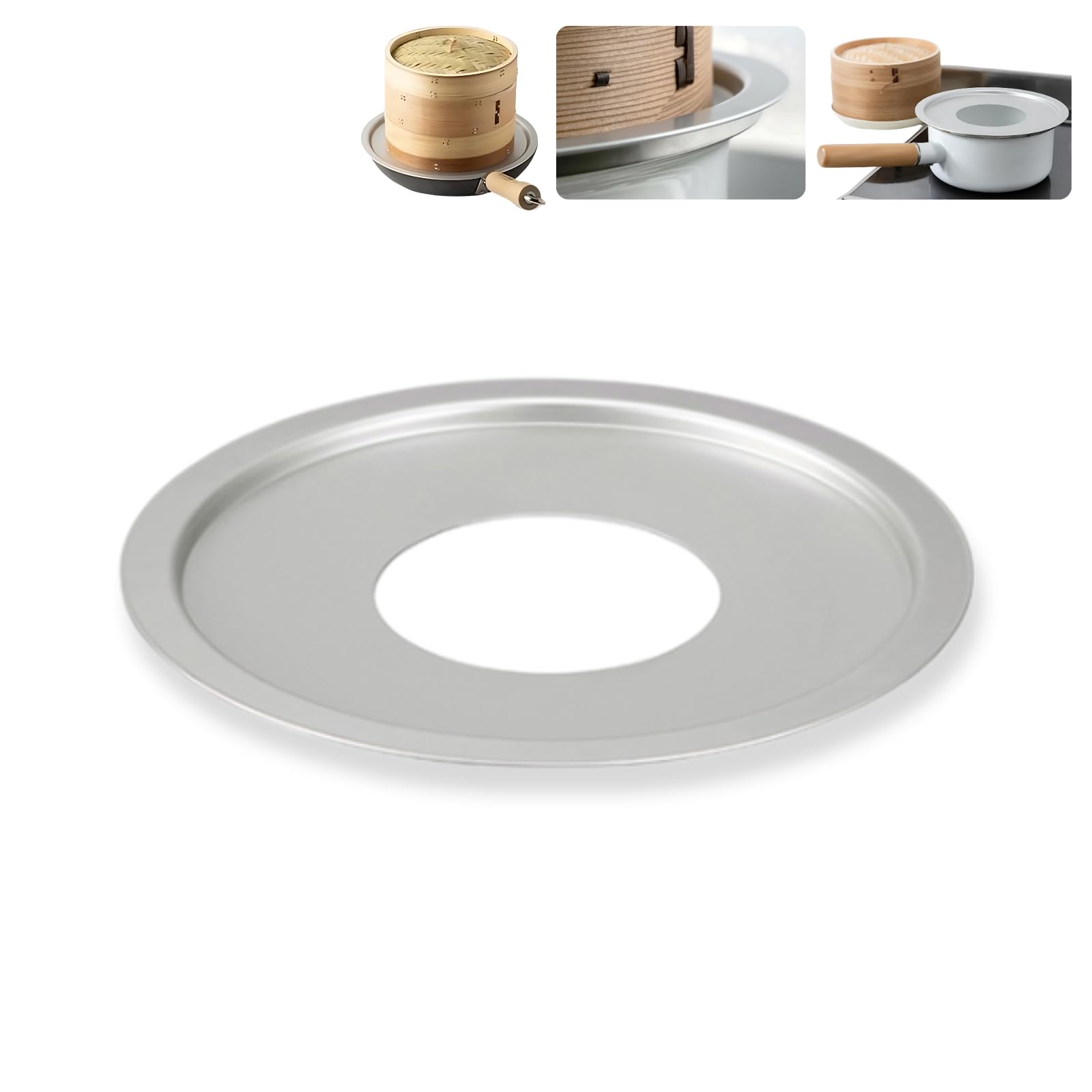 Amazon｜ฅnekonoteฅ 竹せいろ 18cm 本体(身)/受け台22cm (アルマイト製