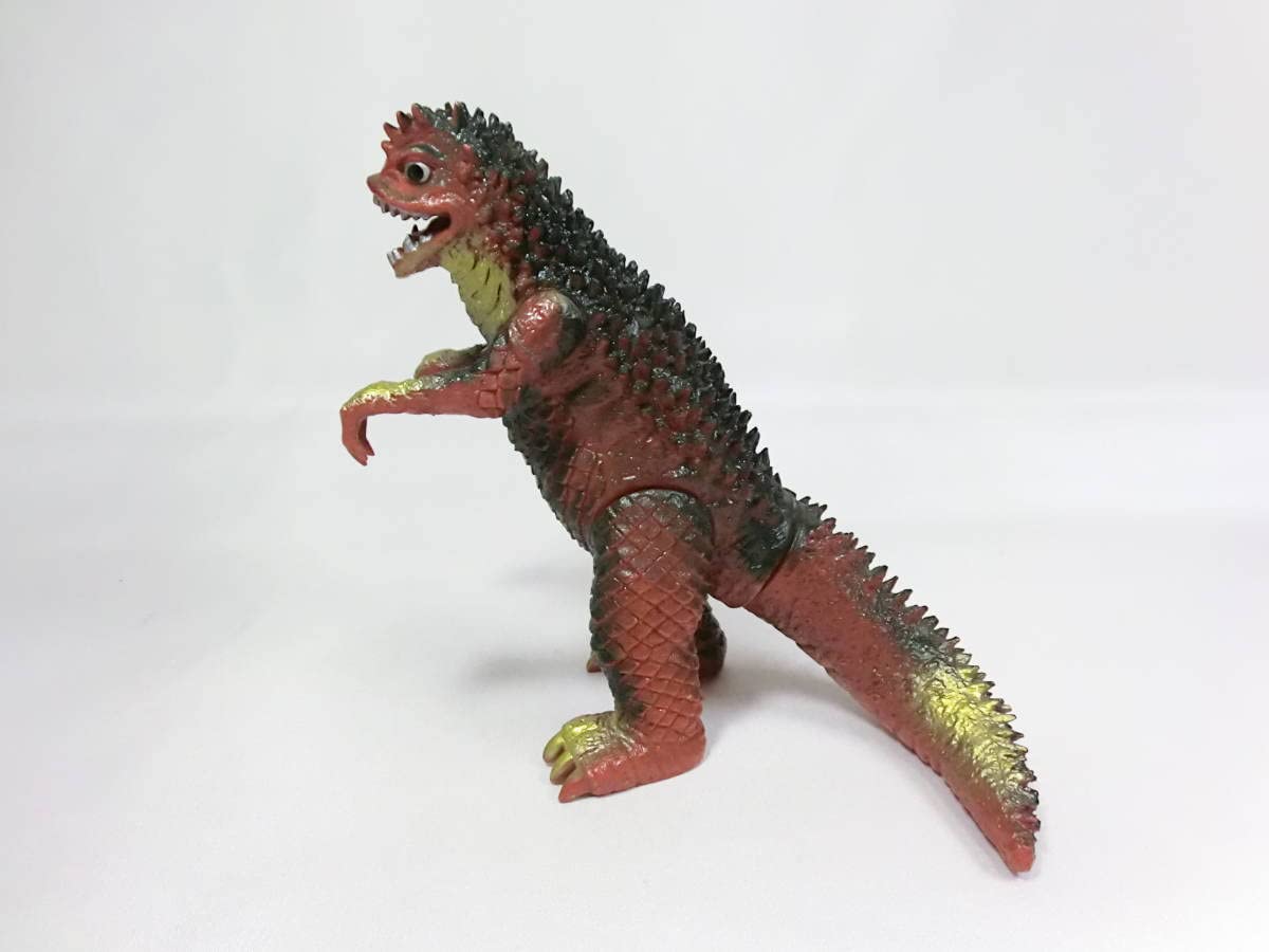 Amazon.co.jp: 昭和 当時物 ポピー キングザウルス 怪獣 ソフビ
