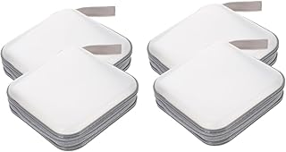 Veemoon 4 Pçs Bolsa De Embreagem De CD Porta-Bolsa Para O Seu Carro Bolsa Quadrada Porta-Carro Suportes De Carro Carteira 40 Capa De Mídia Capa De Armazenamento De CD Capa De CD Caixa De