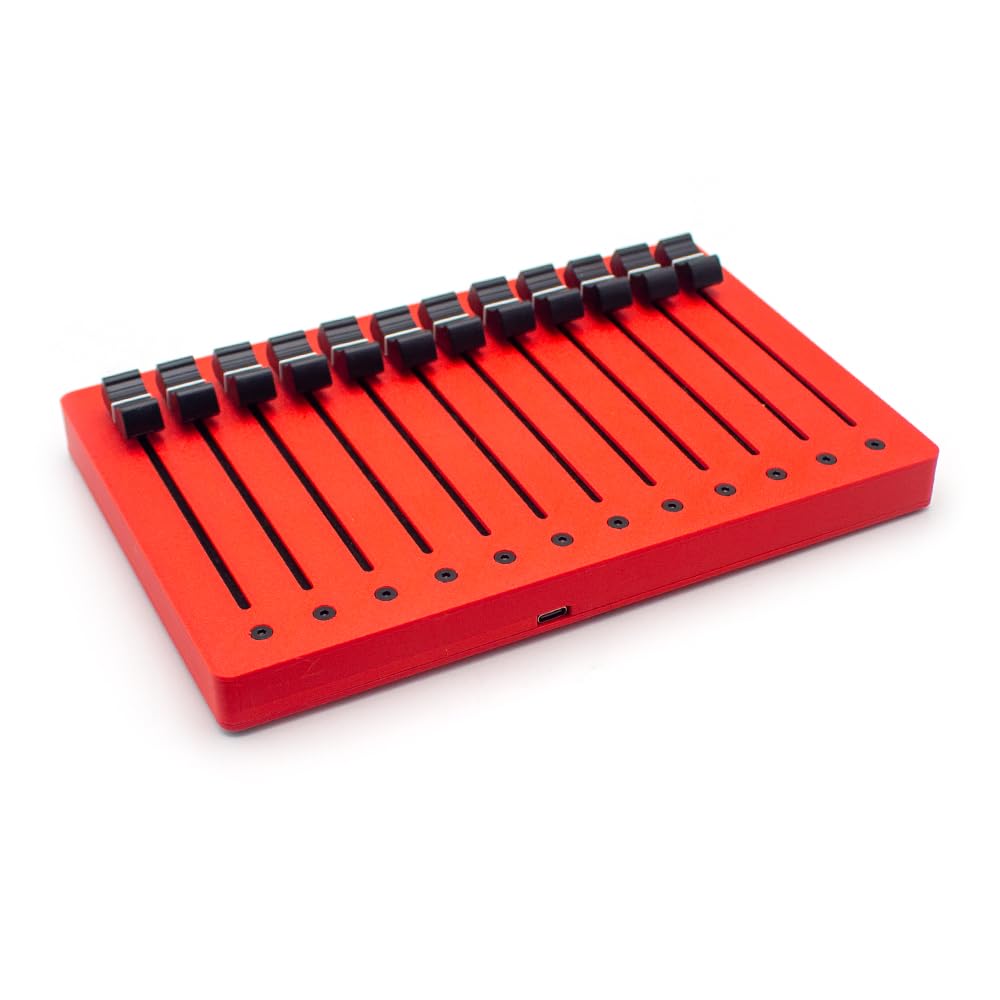 MIDI→USB接続 コントローラー・フェーダー 16チャンネル Amazon.co.jp: 12チャンネルモーターフェーダーMIDIコントローラー