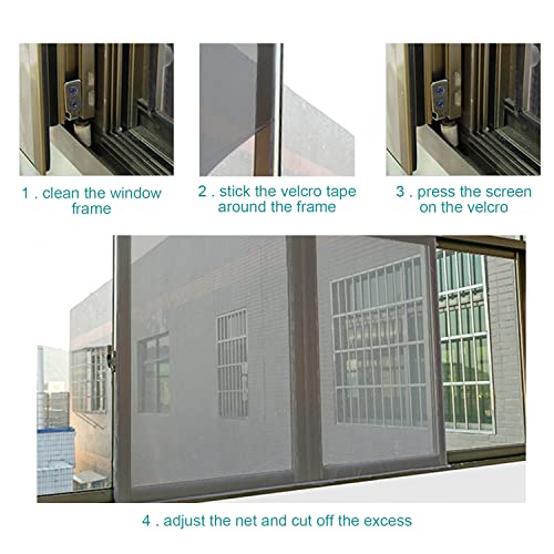 Colexy Reti per Zanzariere per Finestra Anti