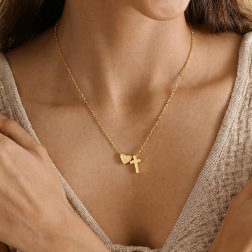 Ritach Cross Initial Necklaces - image 3