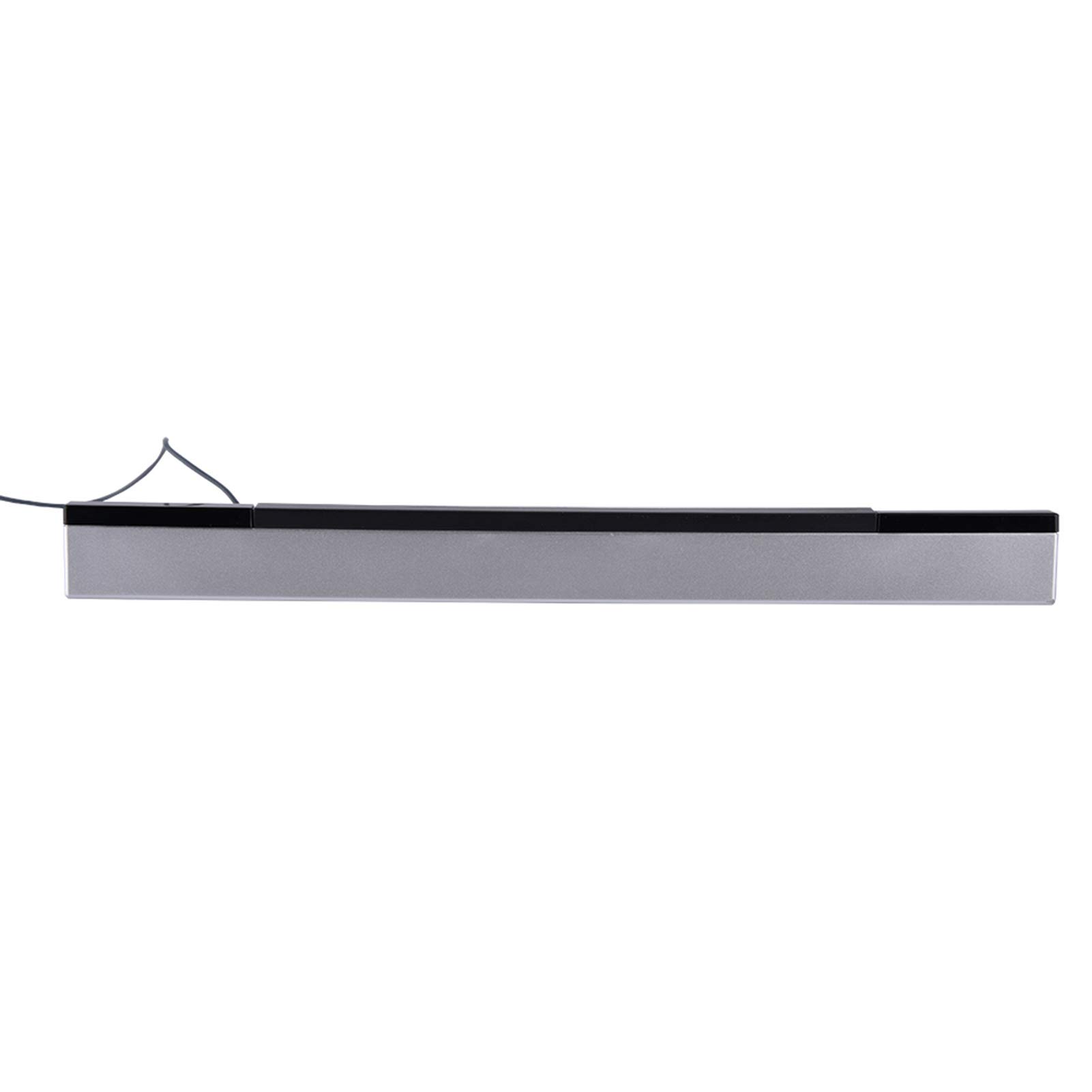 Barra de Sensor para Wii, Repuesto de Barra de Sensor de Rayos Infrarrojos con Cable para Nintendo Wii, Conecta hasta 4 Manijas