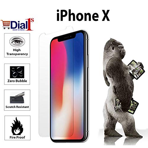 iPhone X Water Resistant Unbreakable Transparent Tempered Gorilla Glass