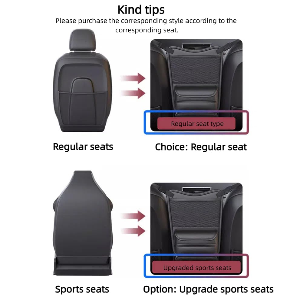 Organizador Asiento Coche para Fiat Sedici/Siena Petra Palio/Strada, Gran Capacidad para Colgar Bolsa Almacenamiento Duradera, Organizador Universal Cuero,Green-Regular Model