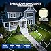 Solar Flood Lights Outdoor, 294 LED Motion Sensor Outdoor Lights, IP67 Waterproof Solar Flood Light for Outside, 3000LM Angle Adjustable Security Spot Lights for Porch Patio Yard Garage, 1 Pack 7500K