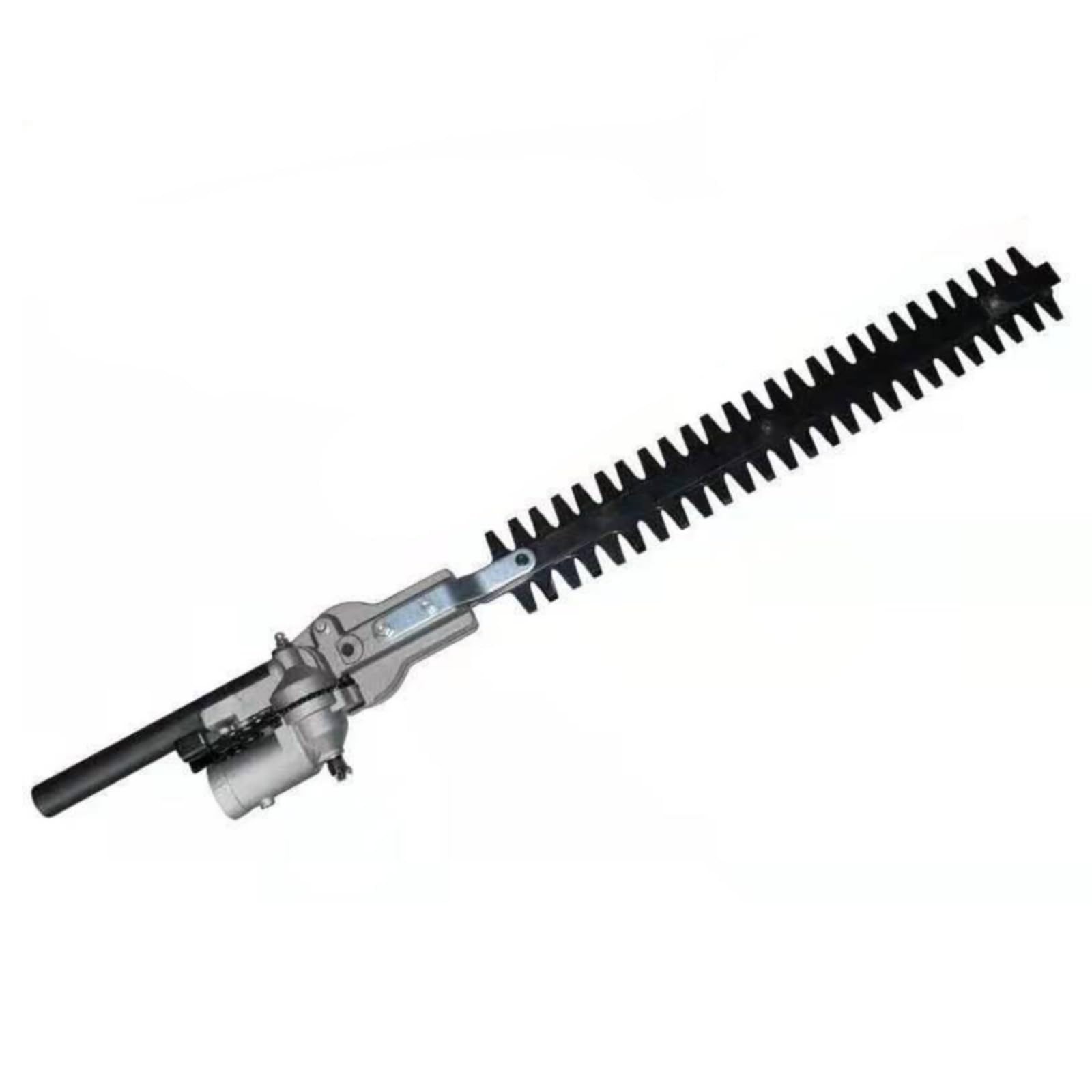 Tijeras de de Árboles Cabezal de Accesorio Herramienta con Estructura de Metal Duradera y Eje Cilíndrico Cómodo Corte de 40cm para Altura y Grosor, 26X7 Dientes Modelo Convencional