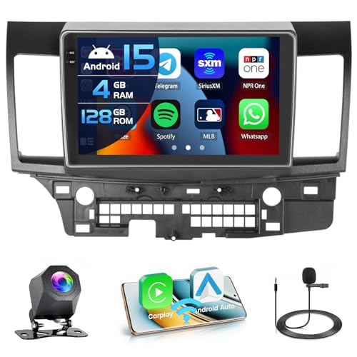 Inefala 4G 128G for Mitsubishi Lancer 2007-2012 Radio CarPlay 10.1