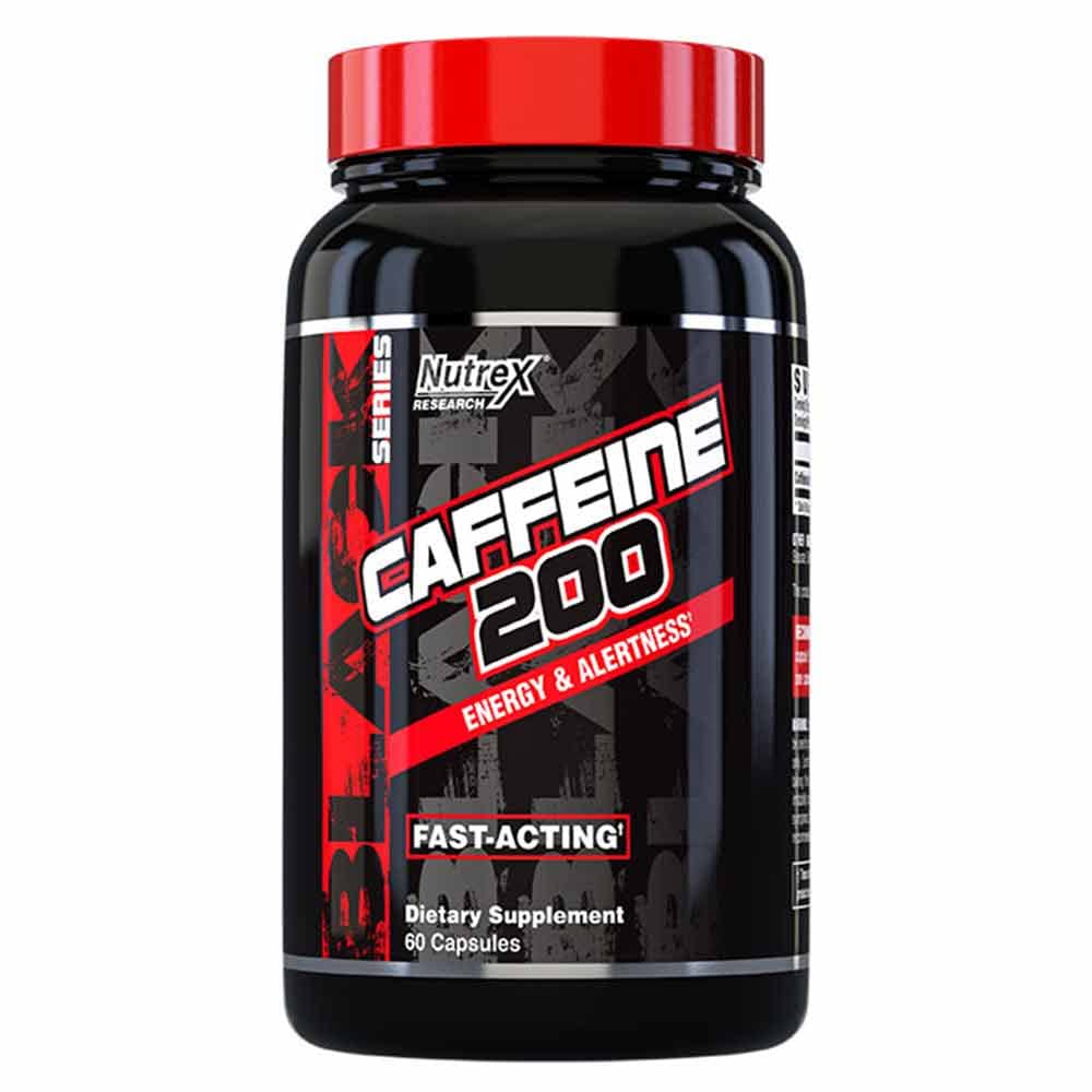 Nutrex Research Labs, Caffeine 200, 60 Liquid Capsules NRX-00584