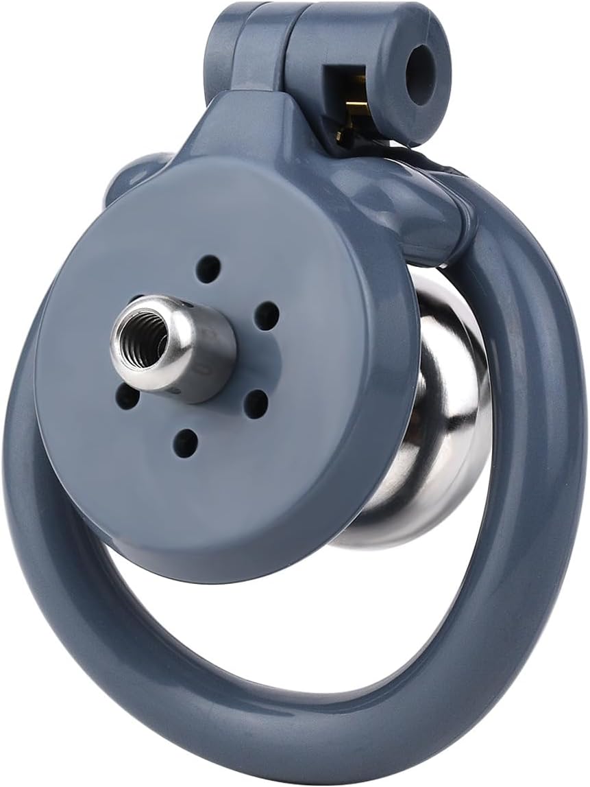 Men's Lightweight Resin Fitness Stretching Accessory Cage with Stretch Bands and Catheter A305 (Blue, Regular Style)