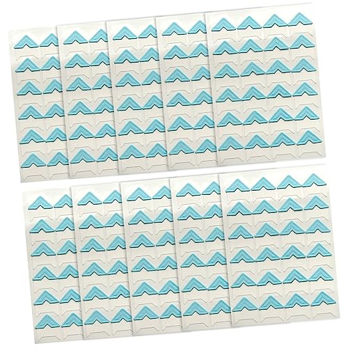 Homoyoyo 24 Pack Retro Self Adhesive Photo Corners Stickers Easy to Apply Protect Your Photos Decorative for Scrapbooks Albums