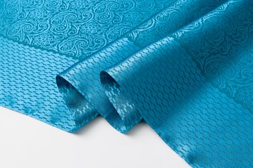 Image of 35 inch Men's Large Square Jacquard Scarf - Cowboy Wild Rugged Style, With Gift Packed