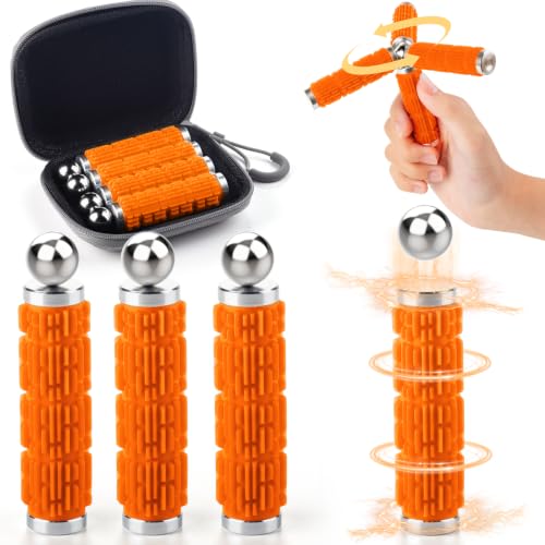 Fidget Toys Anti-Stress Adulte, Silicone Texturée Magnétique Anti Stress Jouets, Fidget Toy de Soulagement L'anxiété Tensions, Antistress Fidget Tdah Toy...