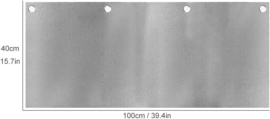 review EKDJKK Heat Focusing Reflector for Round Natural Gas and Propane Patio Heater - High Temperature Resistant Cloth Camping Flame Outdoor Heater (Size:L)