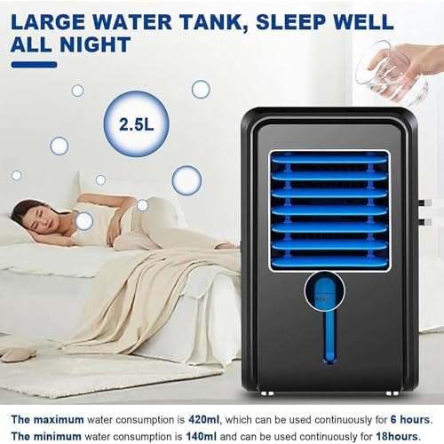 Electric Water-Cooled Mattress Pad, 4-Speed Cooling Bed Topper with 2.5L Water Tank, Timer Shut-Off & Water Protection for Ultimate Sleep Comfort and Night Sweating Relief