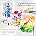 Nicpro Watercolor Paint Set for Adults, 36 Colors Watercolor Tube Set (12ml,0.4oz) with10 Paint Brushes, 25-Sheet Watercolor Paper Book, Palette, Water Color Painting Supplies for Artists Beginners Gift