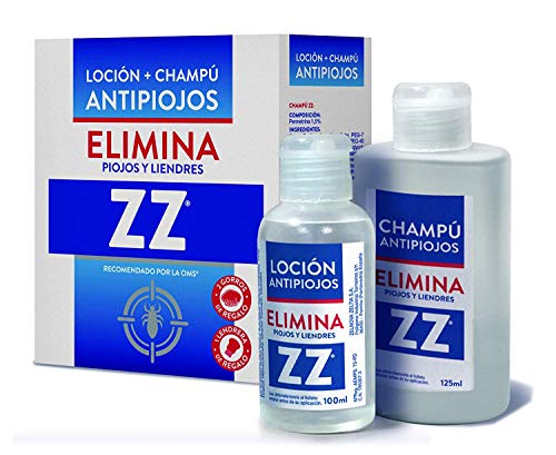 kit zz antipìojos champu 125ml + locion 100ml