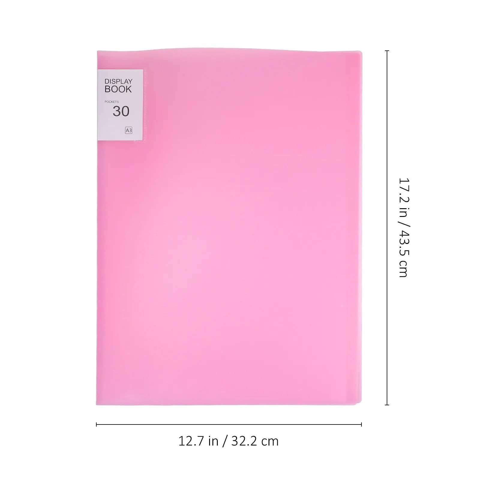 2PCS Portfolio Binder A3 Format Sleeves Display Book Für Mappe/Portfolio | For Artwork Painting Sketches Document Storage Presentation Folder