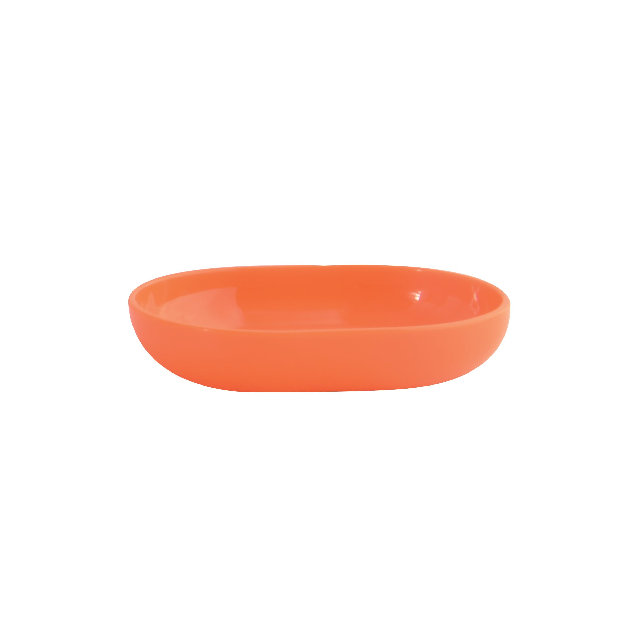 MSV Soap dish Inagua of polyresin orange
