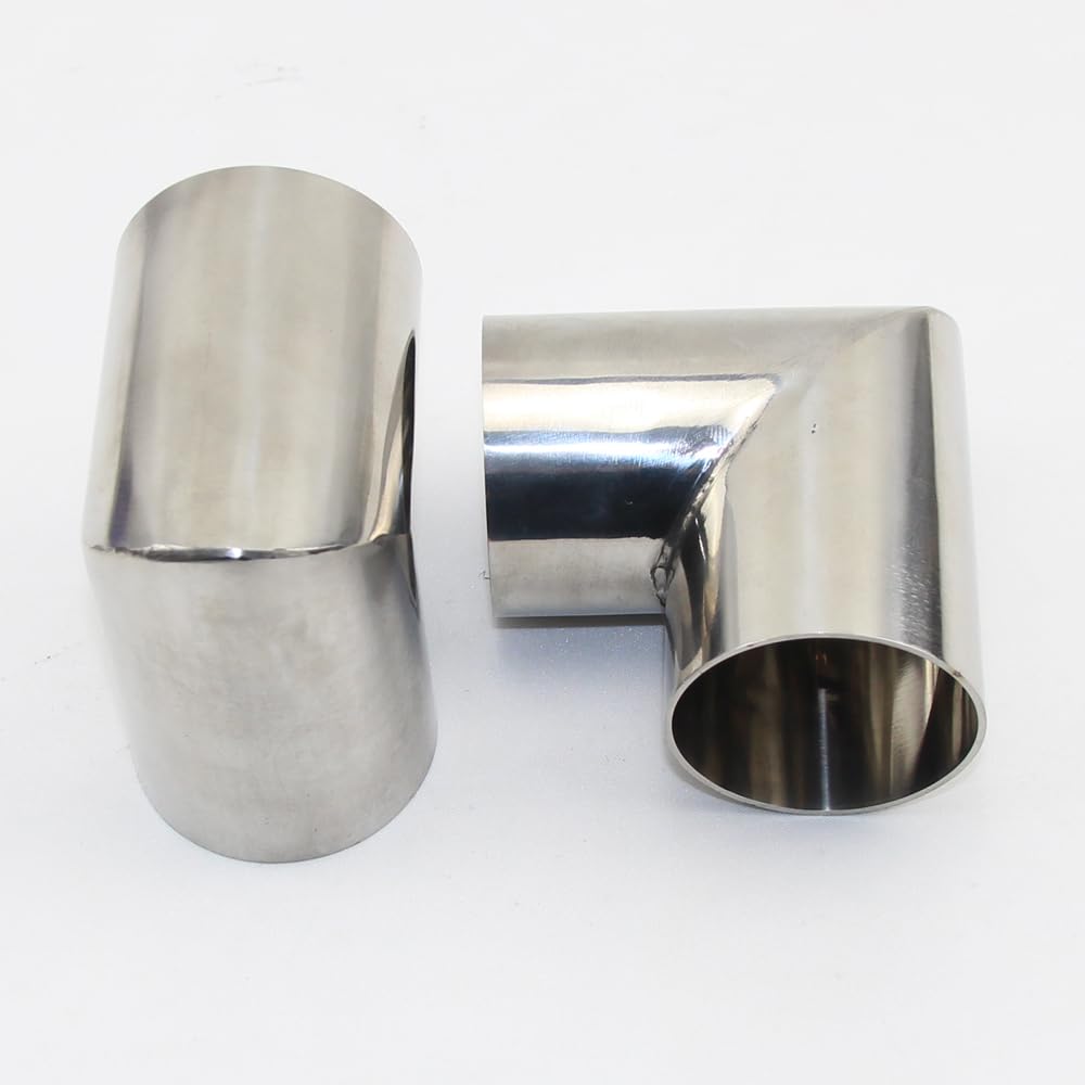1 PZ 304 Acciaio Inox 32mm 90 Gradi Angolo Gomito Raccordi Saldati Giunto A Gomito Idraulico Raccordi
