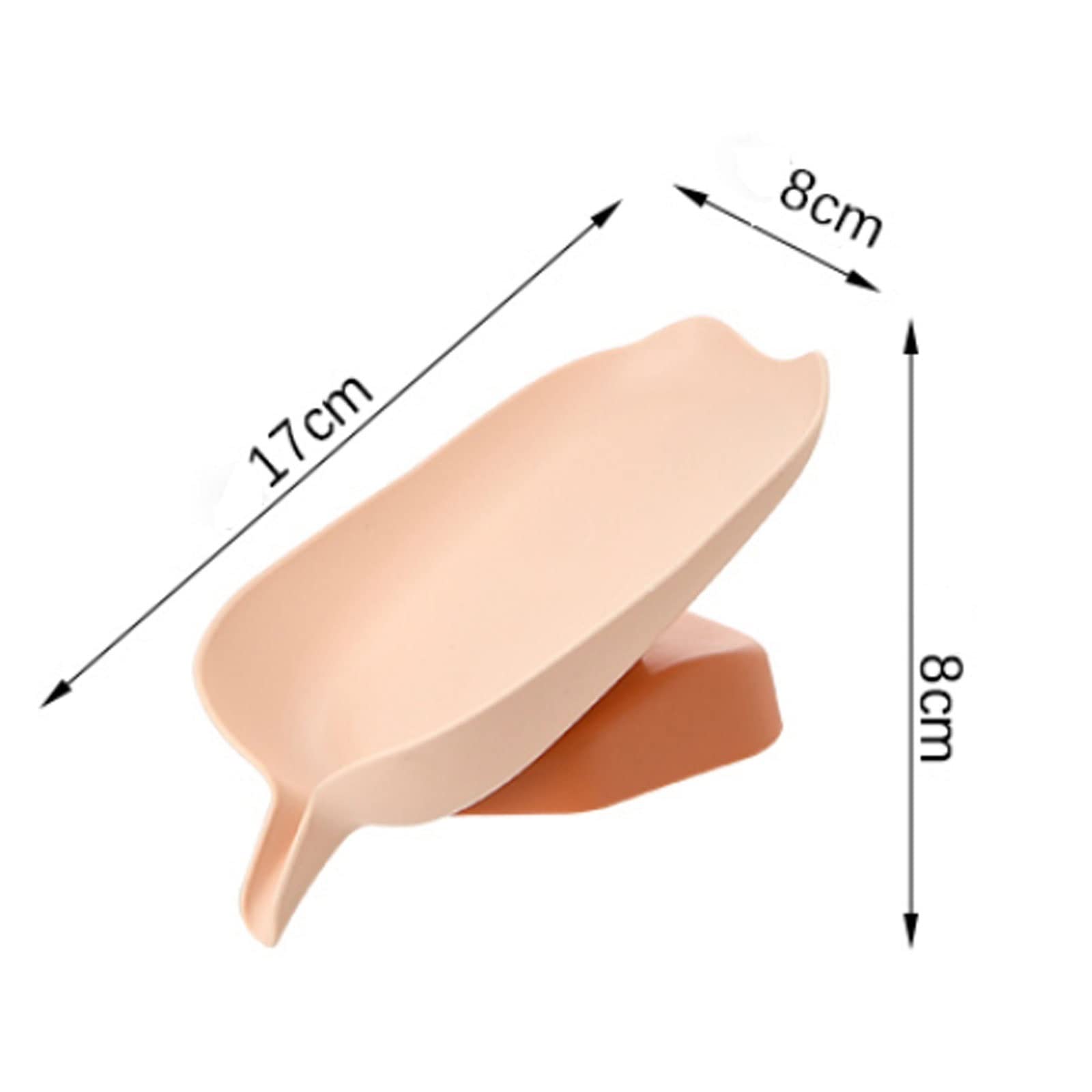 Jabonera con Ventosa para Mesa, de Drenaje rápido y fácil de Limpiar. Adecuada para baño y Cocina.