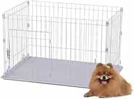 小型犬用　システムサークル　アイリスオーヤマ　ホワイト Amazon.co.jp: アイリスオーヤマ システムサークルトレー付き