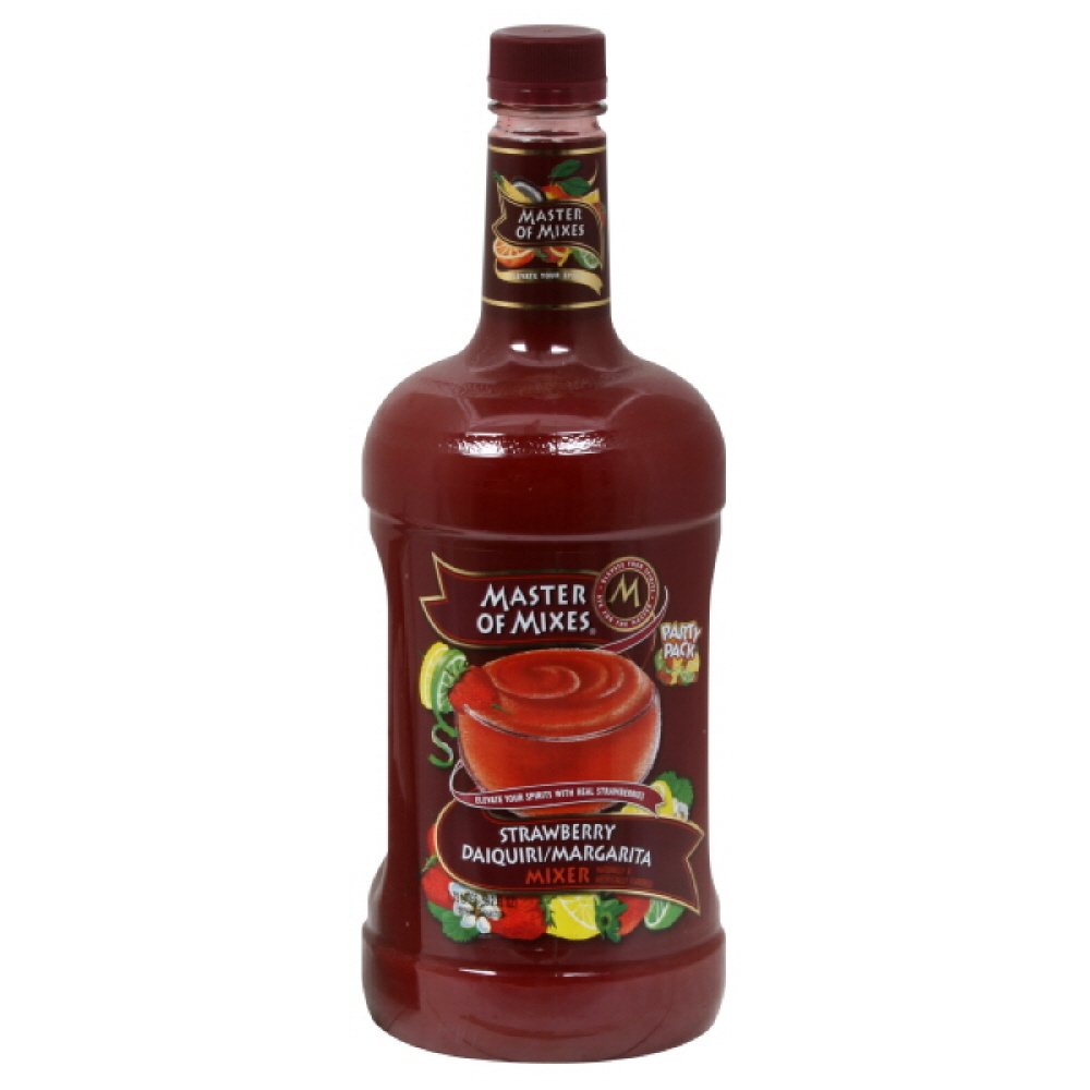 Master of Mixes Daiquiri Strawberry, 59.16-Ounce (Pack of 6)