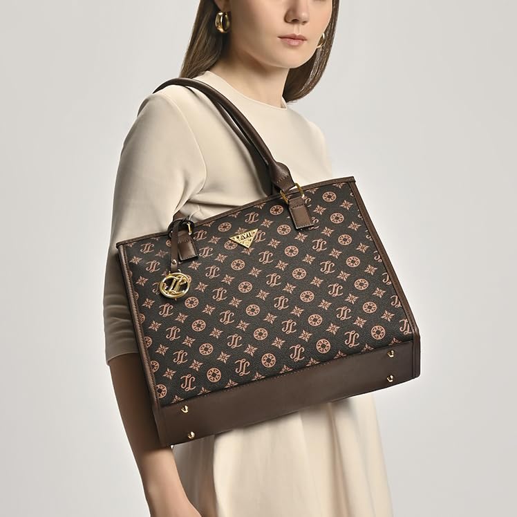 Image of Lavie Signature Women's Benton Tote Bag for Women | Tote Handbag for Work | Ladies purse | Stylish Shoulder Bag | Gift for Women