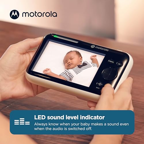Motorola Nursery PIP1610HD — 5-Inch HD Parent-Unit Video Baby Monitor, No Wi-Fi, Motorized Camera — view 6
