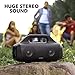 soundcore Motion Boom Bluetooth Lautsprecher von Anker, mit Titan Audiotreibern, BassUp Technologie, IPX7 Wasserschutz, 24h Akku, ideal für draußen, Garten, Strand
