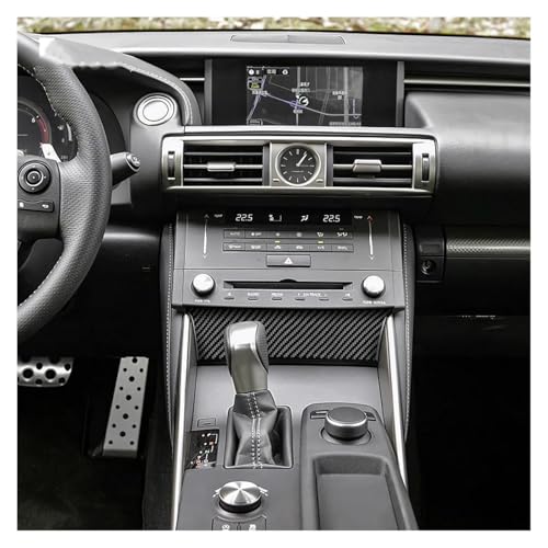Pegatina embellecedora para compartimento central de coche IS250 300 350 200T 2013-2019 5