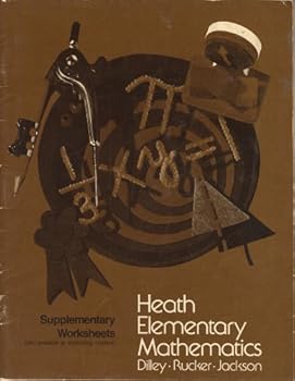 Paperback Heath Elementary Mathematics, Supplemental Worksheets Book