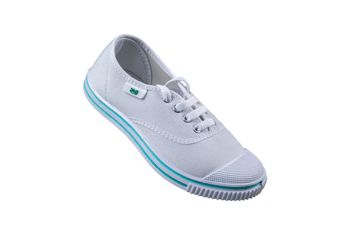 Titas Childrens White School Canvas Shoe_UK Small 9 (Skool Comfort_9C) (B0DJ2KB63D) Amazon Price History, Amazon Price Tracker