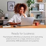 Dell 16 Laptop DC16256-16.0-inch 16:10 2K Touchscreen Display, AMD Ryzen AI 7 350 Processor, AMD Radeon Graphics, 32GB Memory, 1TB SSD, Windows 11 Home, Copilot+, Onsite Service, Platinum Silver - Image 4