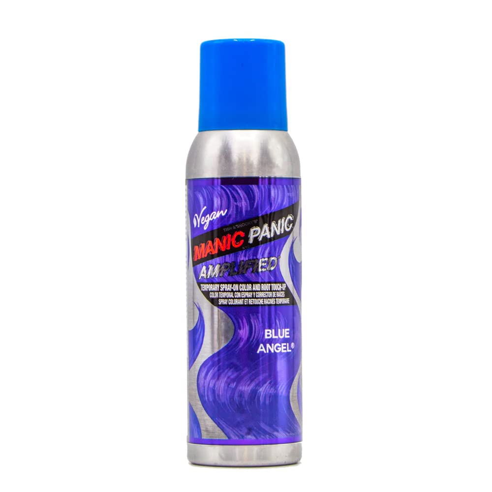Manic Panic Haarfärbespray Amplified-Spray Blue Angel - Temporäres Haarfärbespray, vegan 125 ml