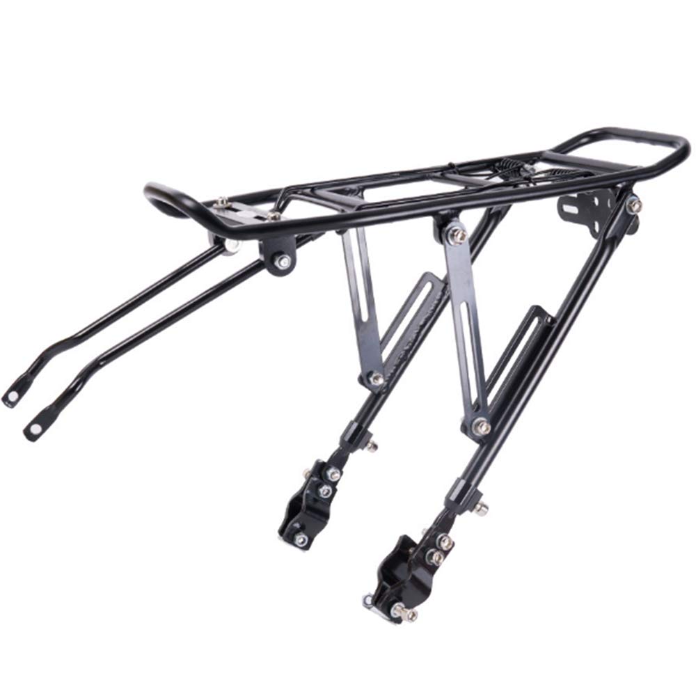 Generies Biking Universal Adjustable Bike High Capacity Cargo Rack Cycling Equipment Stand Footstock Bicycle Luggage Carrier Racks