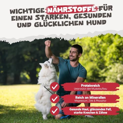 Pets Purest Natürliche Hundesnacks mit 100% Truthahn 100 g – leckere getreidefreie, fettarme und proteinreiche, hypoallergene Kausnacks für das Training für Hunde, Welpen und ältere Tiere.
