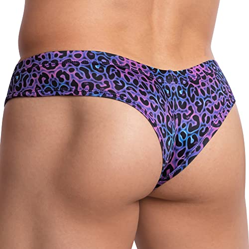 Daniel Alexander Men's Sexy Designer Bikni Rainforest Thong Printed Sporty Jockstrap Hot G-String Alluring Underwear3