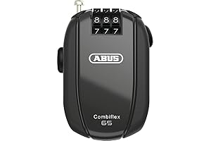 Burton Black Skiing Equipment Security Cable Lock for Travel