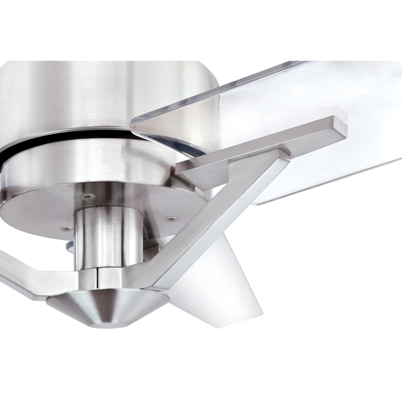 66" -Wing XL Modern Industrial Ceiling Fan With LED Light & Remote