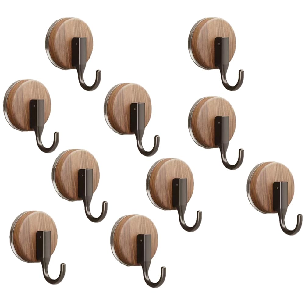 IJSDNVJNDX Vacuum Suction Cup Hook, Punch-Free, Strong Load-Bearing, for Kitchen, Bathroom, Toilet Door, Towel Without Marks