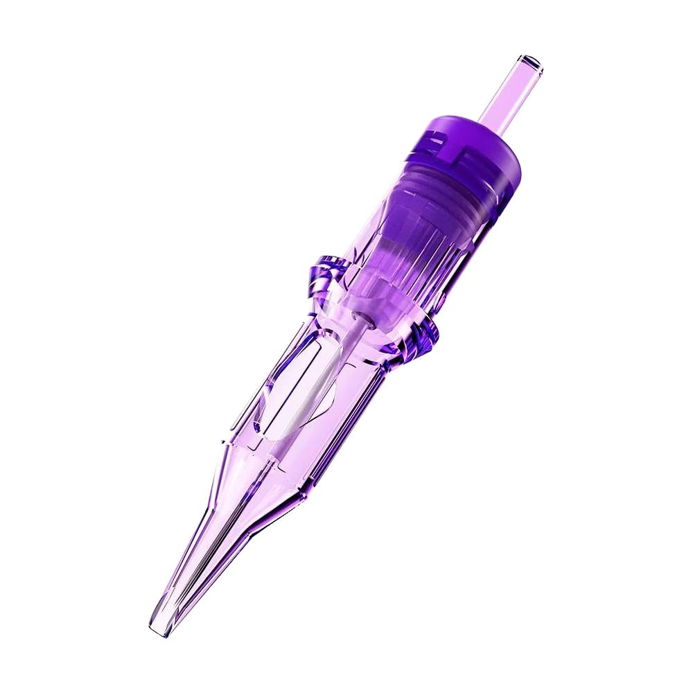 MAST PRO Agujas de Tatuaje de Cartucho RL Aguja de Tatuaje de Seguridad Esterilizada desechable para máquinas de Tatuajes (20pcs Mast Pro) (7RL-0,30mm)