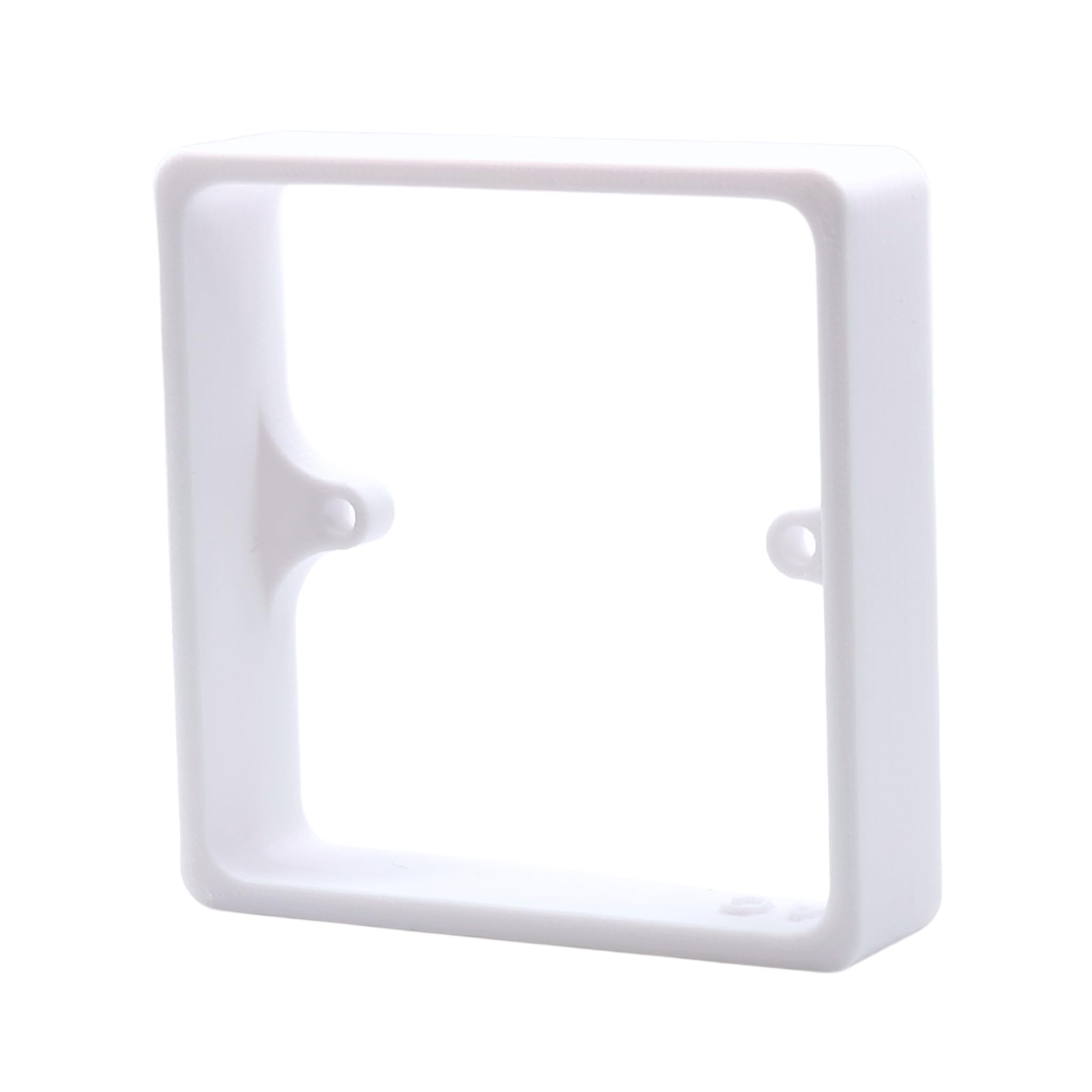 Alchemy Collectives White Light Switch Spacer 20Mm - 1 Gang Single Socket Spacer, Uk Made
